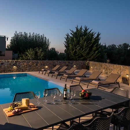 Luxury Villa Marelina Hersonissos  Bagian luar foto