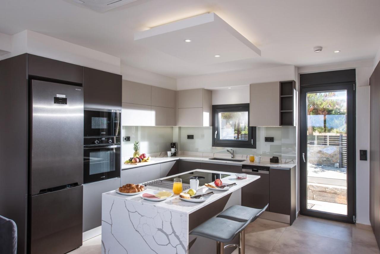 Luxury Villa Marelina Hersonissos  Bagian luar foto