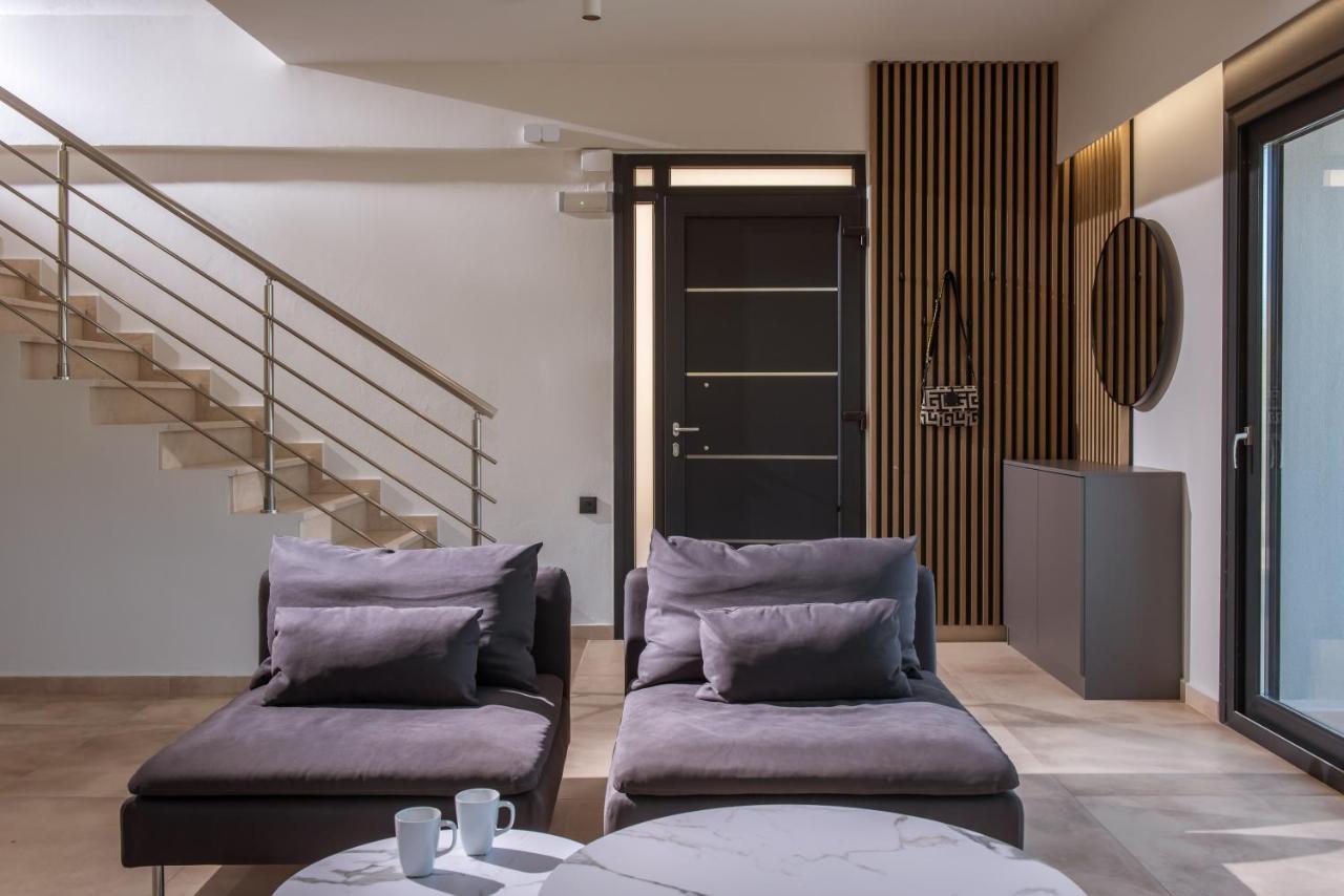 Luxury Villa Marelina Hersonissos  Bagian luar foto