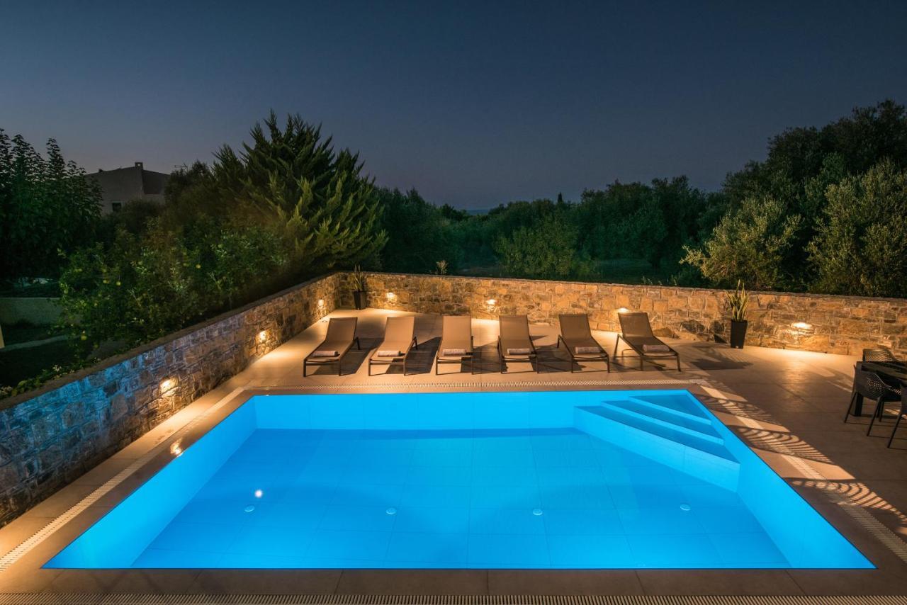 Luxury Villa Marelina Hersonissos  Bagian luar foto