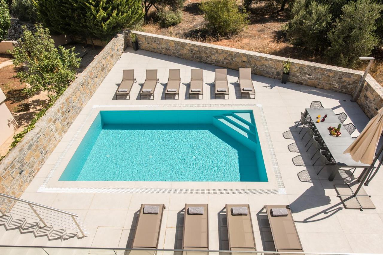 Luxury Villa Marelina Hersonissos  Bagian luar foto