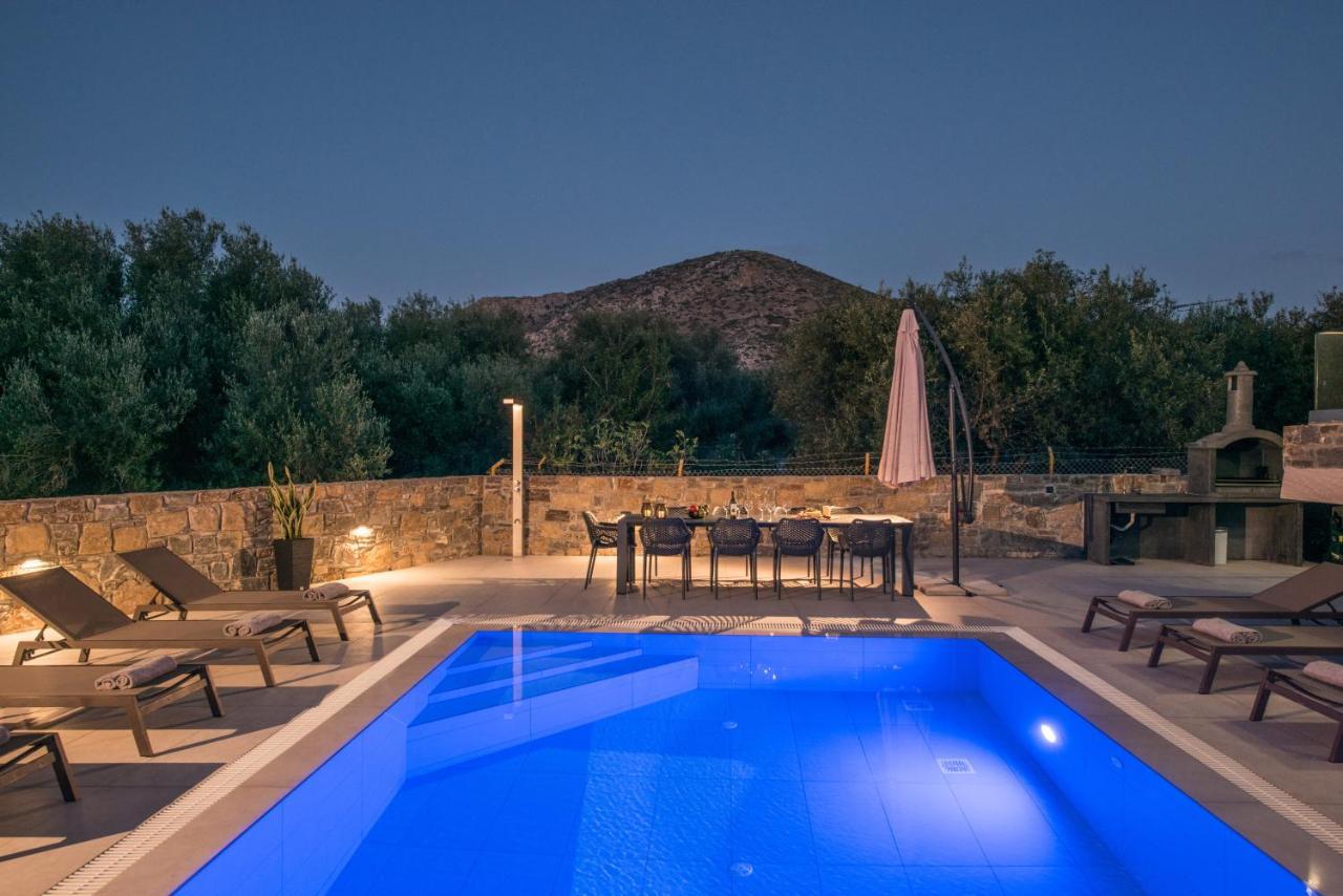 Luxury Villa Marelina Hersonissos  Bagian luar foto
