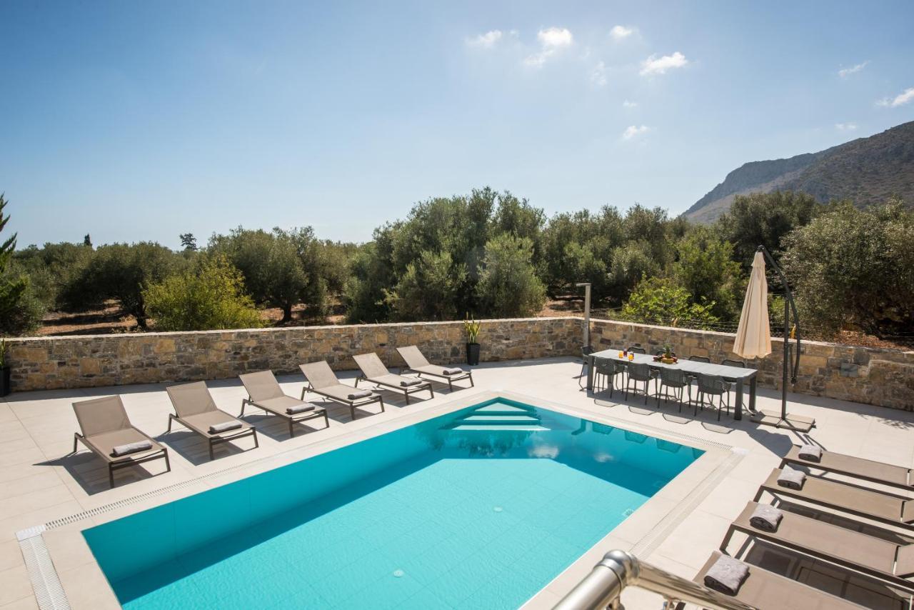 Luxury Villa Marelina Hersonissos  Bagian luar foto